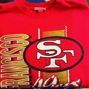 Mitchell and Ness 49ers sweatshirt